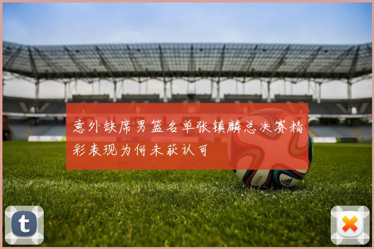 意外缺席男篮名单张镇麟总决赛精彩表现为何未获认可